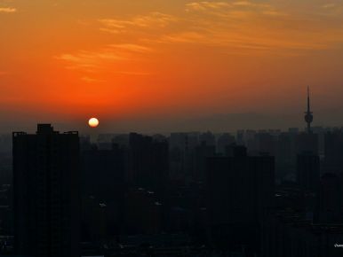 Sunrise Over Southern Xi'an