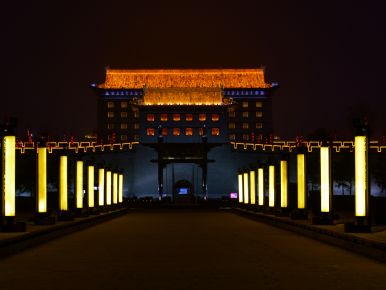 Xi'an South Gate Night View