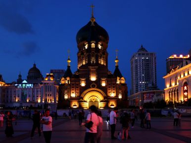 Architecture masterpiece in Harbin